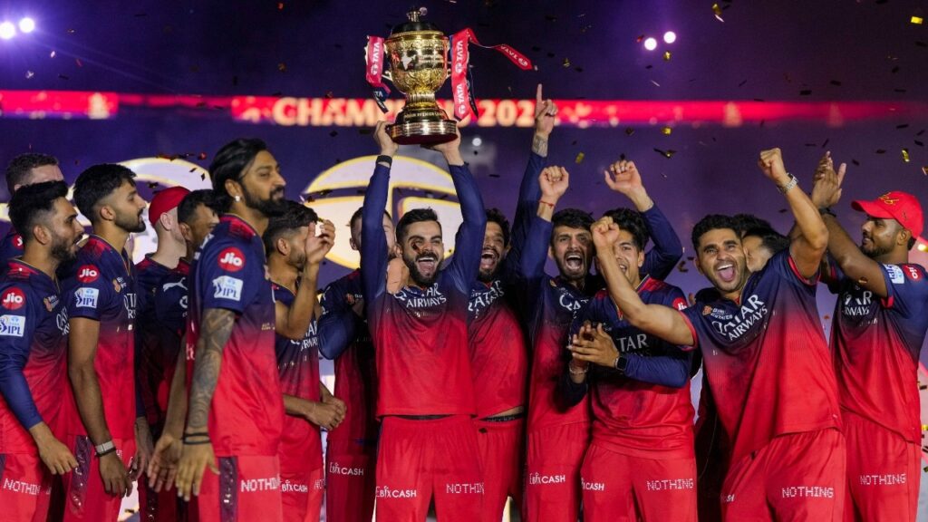 Royal Challengers Bengaluru (RCB) team IPL 2025 Celebrations