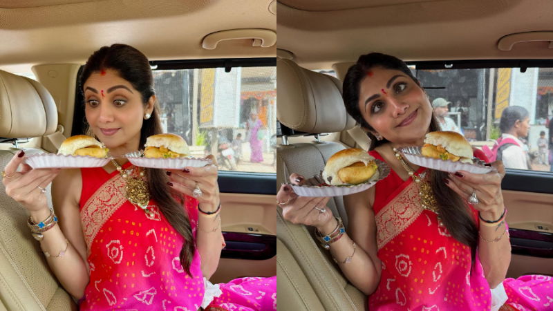 Shilpa Shetty Vada Pav
