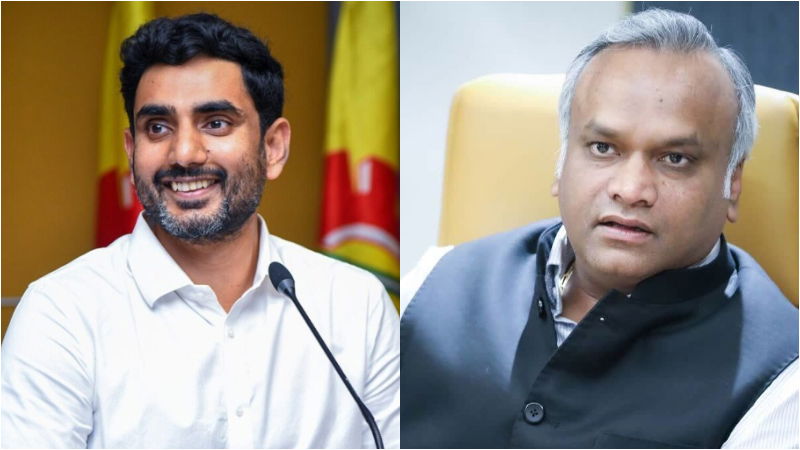 Nara Lokesh Priyanka Khrge