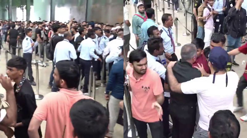 iPhone 17 mumbai clash